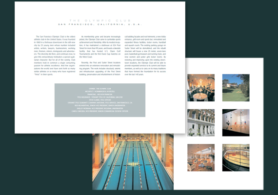 Stewart Title, coffee table book, InDesign, Illustrator, Photoshop (2002)
